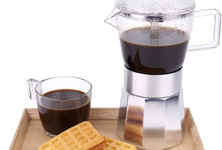 SIXAQUAE Moka Stovetop Espresso Maker