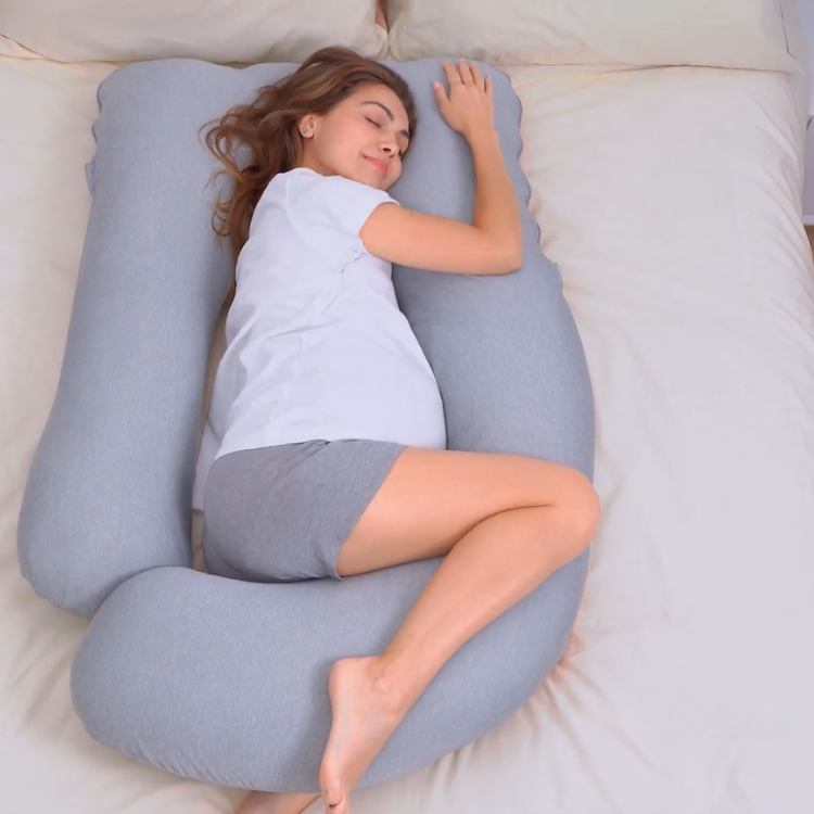 Momcozy Pregnancy Pillows with Cooling Cover