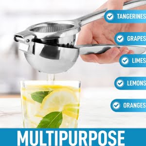 The Stainless steel citrus juicer-Zulay Lemon Squeezer