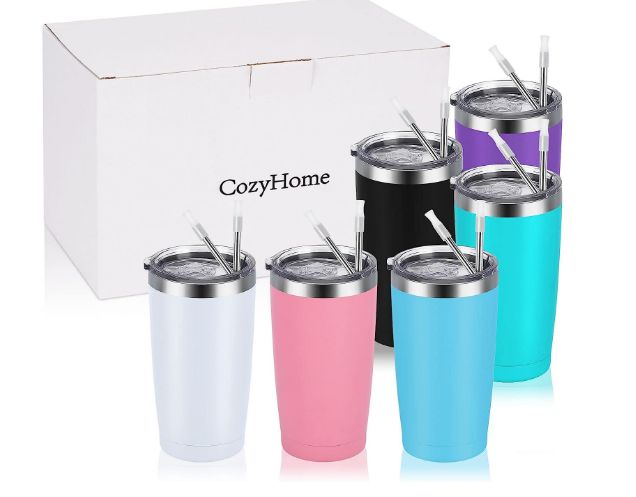 Thermal coffee cup, various colors