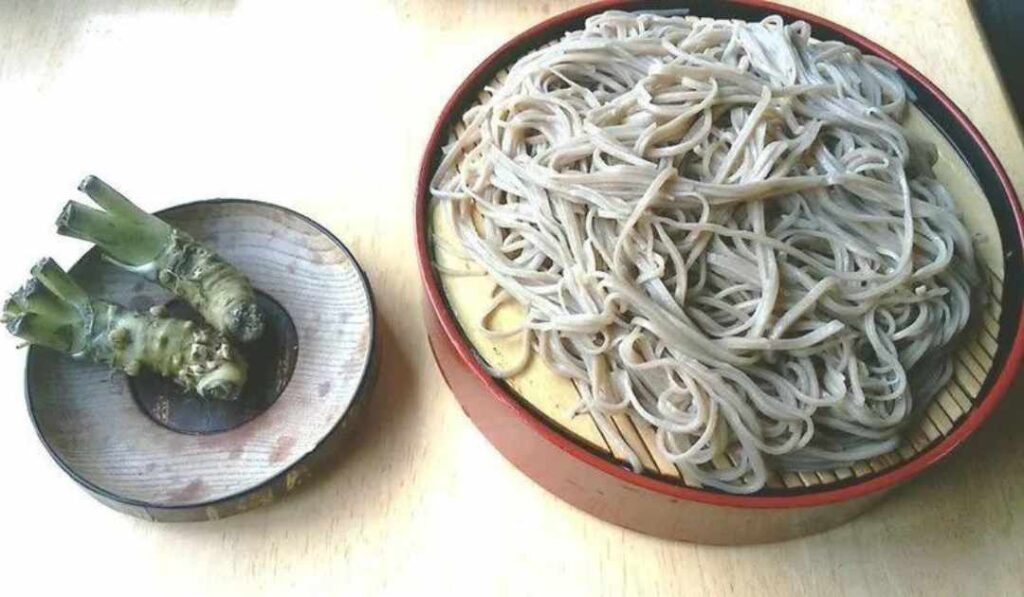 Less buckwheat flour soba
