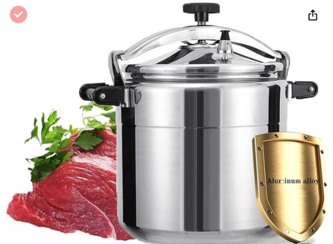 Commercial pressure cooker