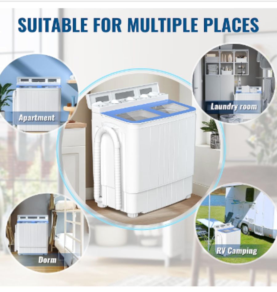  Portable Washer and Dryer