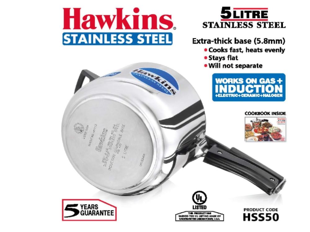 Hawkins Stainless Steel Pressure Cooker