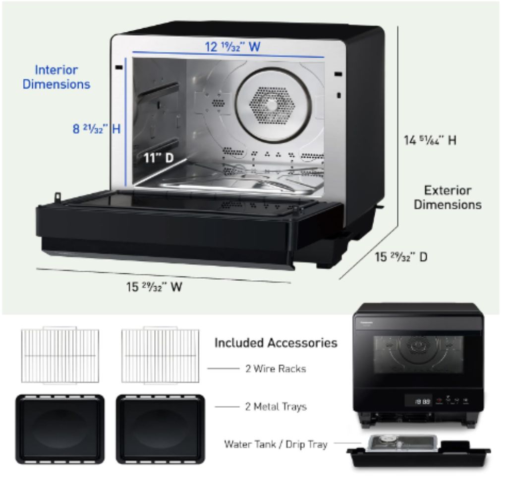 Panasonic HomeChef 7-in-1 Compact Oven