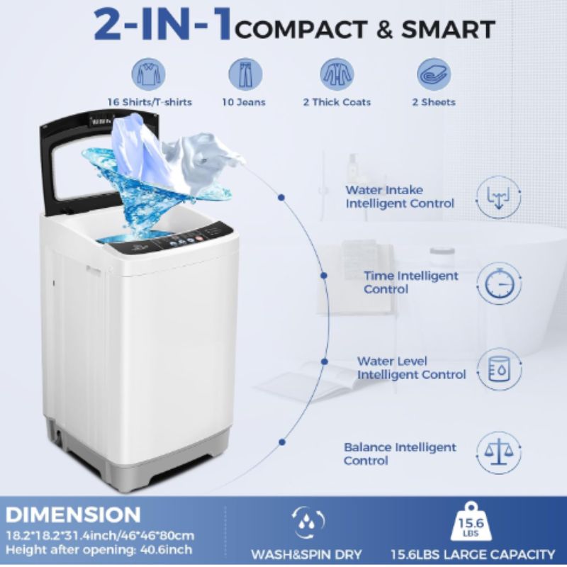 Portable Washer and Dryer Combo